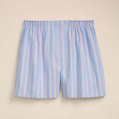 ＜Brooks Brothers＞オックスフォード　ストライプ　ボクサーショーツ　Ｔｒａｄｉｔｉｏｎａｌ　Ｆｉｔ