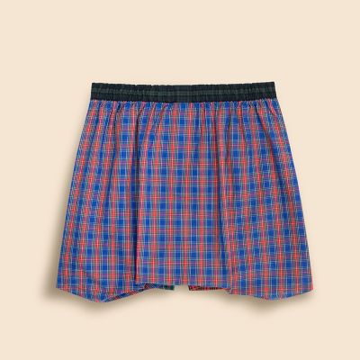 90s〜00s Brooks Brothers チェックショーツ W32 コットンブロードクロス タータンチェック ファン ボクサーショーツ