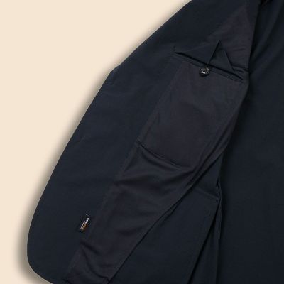 ナイロン／ポリウレタン ウォッシャブル 段返り3ボタンサック