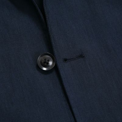 コットンブレンド　ウォッシャブル　段返り３ボタンアンコンジャケット　ＴＯＫＹＯ　ｍｏｄｅｌ