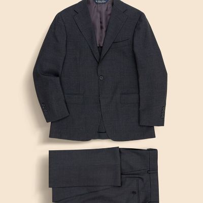＜Brooks Brothers＞Ｂｒｏｏｋｓ　Ｂｒｏｔｈｅｒｓ　Ｅｘｐｌｏｒｅｒ　ウール　ハイツイスト　ハウンドトゥース　段返り３ボタンスーツ　ＴＯＫＹＯ　ｍｏｄｅｌ