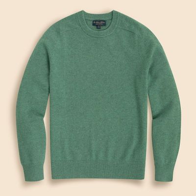カシミヤ サドルショルダー クルーネックセーター | Brooks Brothers