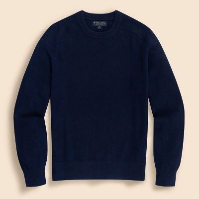 カシミヤ サドルショルダー クルーネックセーター | Brooks Brothers
