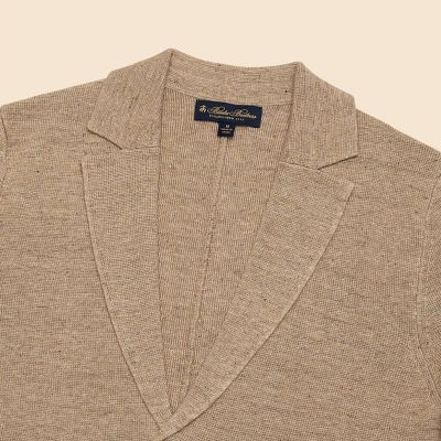 リネン／コットン ニットジャケット | Brooks Brothers/ブルックス