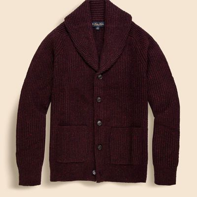 ドネガルウール ショールカラー カーディガン | Brooks Brothers