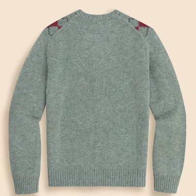 ウール アーカイブアーガイル クルーネックセーター | Brooks Brothers
