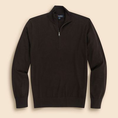 メリノウール ハーフジップ モックネックセーター | Brooks Brothers