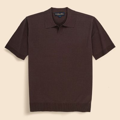 ギマコットン ジョニーカラー ポロセーター | Brooks Brothers