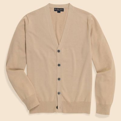 スーピマコットン Vネックカーディガン | Brooks Brothers/ブルックス