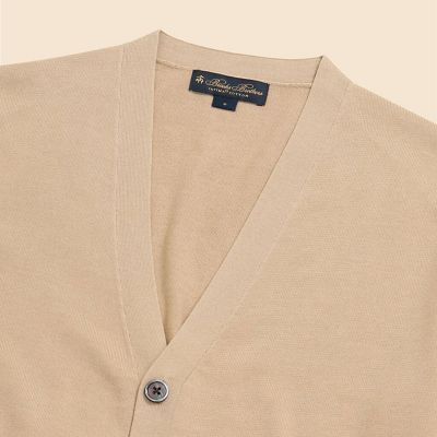 スーピマコットン Vネックカーディガン | Brooks Brothers/ブルックス