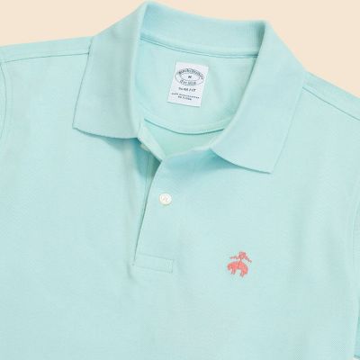 スーピマコットン ストレッチピケ GFロゴ シーズナルカラー