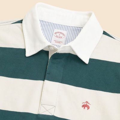 コットンジャージー GFロゴ ラグビーシャツ | Brooks Brothers