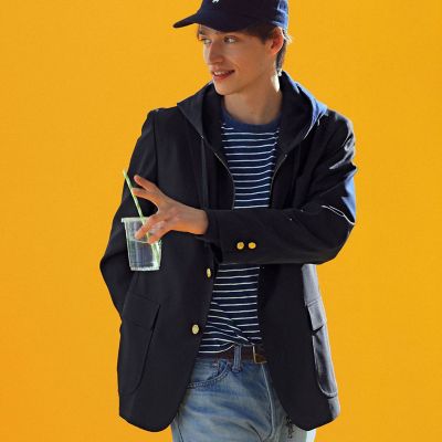 ◇オンラインストア限定◇ スーピマコットン ダブルジップフーディー