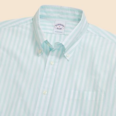 コットンポプリン ブッチャーストライプ フライデーシャツ | Brooks