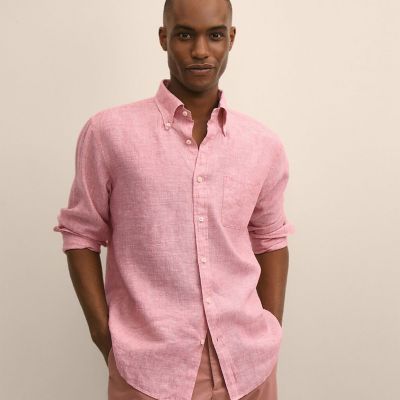 ＜Brooks Brothers＞アイリッシュリネン　カジュアルシャツ　Ｒｅｇｕｌａｒ　Ｆｉｔ