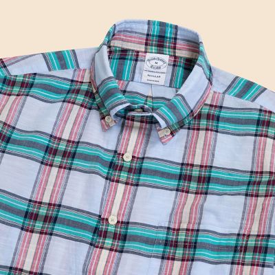 コットン インディアマドラス カジュアルシャツ Regular Fit