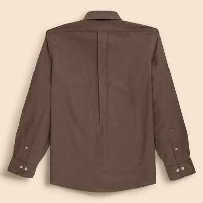 ストレッチオックスフォード GFロゴ カジュアルシャツ