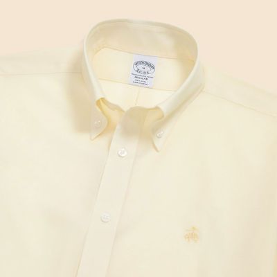 ウォッシャブルウール GFロゴ カジュアルシャツ | Brooks Brothers