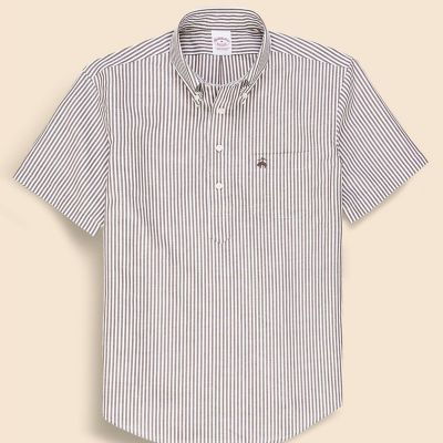 Own GArment products リネン ショートエプロン シャツ apron-story_k1271
