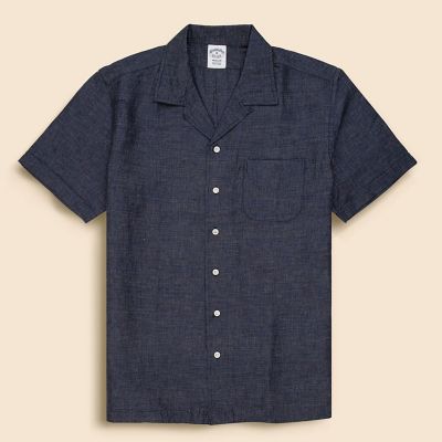 Brooks Brothers/ブルックス ブラザーズ コットン／リネン　キャンプシャツ