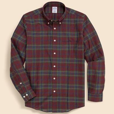 コットン マドラスチェック カジュアルシャツ Regular Fit