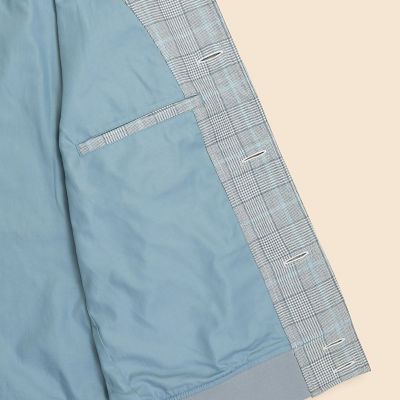 シルク／ウール グレンプラッド バルスターブルゾン | Brooks Brothers