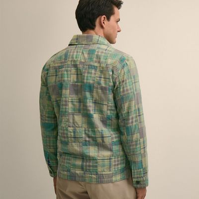 コットン マドラスパッチワーク シャツジャケット | Brooks Brothers