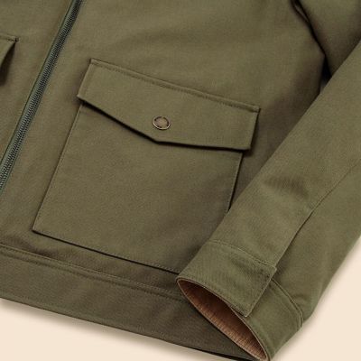 コットンキャンバス コーデュロイカラー ワークジャケット | Brooks