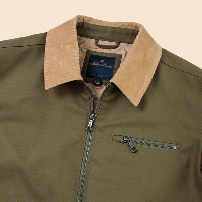 コットンキャンバス コーデュロイカラー ワークジャケット | Brooks