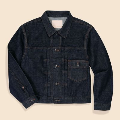 ワンウォッシュ セルビッジデニム トラッカージャケット | Brooks