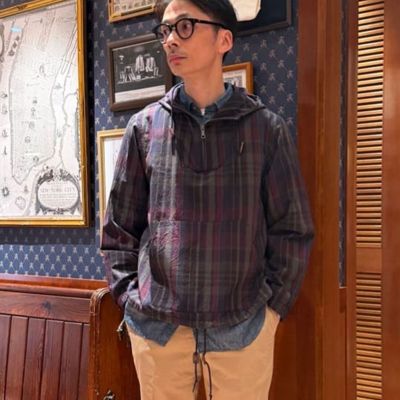 コットン マドラス フーデッドパーカー | Brooks Brothers/ブルックス