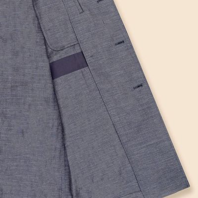 ウール／リネン ミニヘリンボーン ショップコート | Brooks Brothers