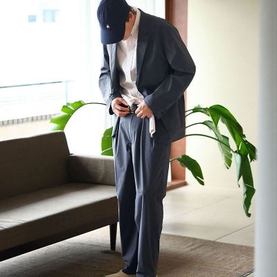 ◇オンラインストア限定◇ ポリエステルブレンド ウォッシャブル 段