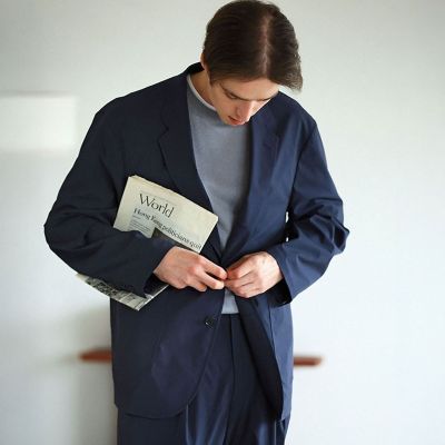◇オンラインストア限定◇ ポリエステルブレンド ウォッシャブル 段
