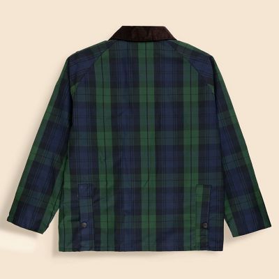 バブワー　Babour 38 オイルドコットン　ブラックウォッチ　オイル付き コットン ブラックウォッチ オイルドジャケット Made In