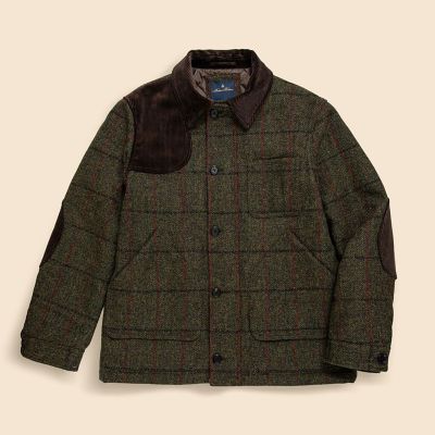 ハリスツイード キルティングライナー バーンコート | Brooks Brothers