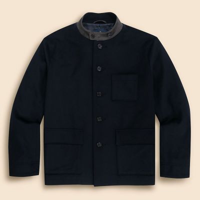 ウール／ポリエステル スタンドカラー ジャケット | Brooks Brothers