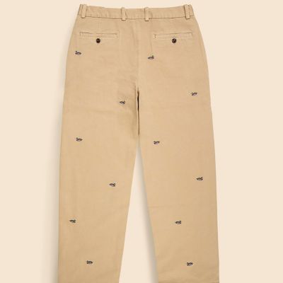 コットン ダックエンブロイダリー ヘリテージチノパンツ | Brooks