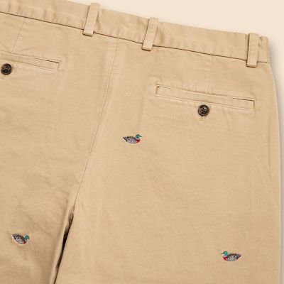 コットン ダックエンブロイダリー ヘリテージチノパンツ | Brooks