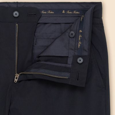 ポリエステル　ストレッチポプリン　プレーンフロント　チノパンツ　Ｓｌｉｍ