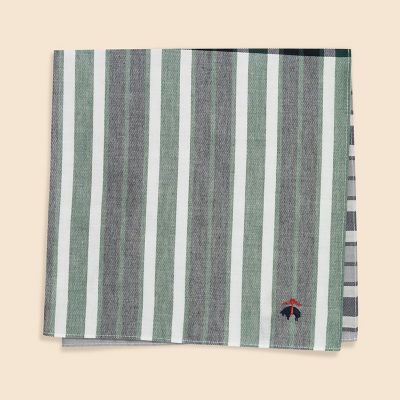 コットン GFロゴ プラッド ハンカチ | Brooks Brothers/ブルックス