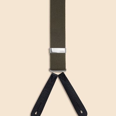 ポリエステルストレッチ ミリタリーサスペンダー Made in UK