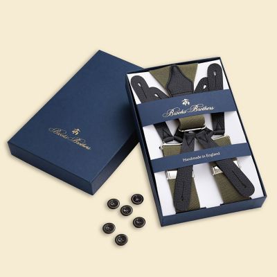 ポリエステルストレッチ ミリタリーサスペンダー Made in UK