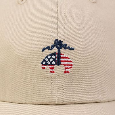 アメリカ建国250th記念】 コットンツイル 星条旗GFロゴ ベース