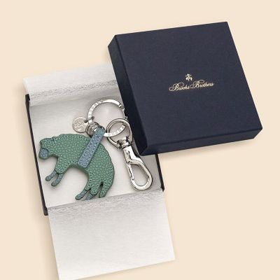 カウレザー GFロゴ キーフォブ | Brooks Brothers/ブルックス