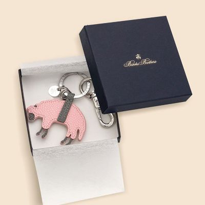 カウレザー GFロゴ キーフォブ | Brooks Brothers/ブルックス