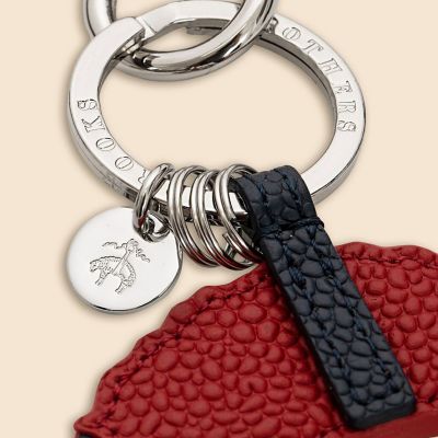 カウレザー GFロゴ キーフォブ | Brooks Brothers/ブルックス