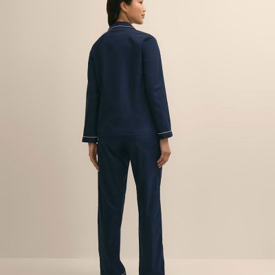 コットン コントラストパイピング パジャマ | Brooks Brothers
