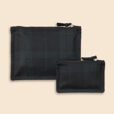 ウールツイル ブラックウォッチ ポーチセット | Brooks Brothers