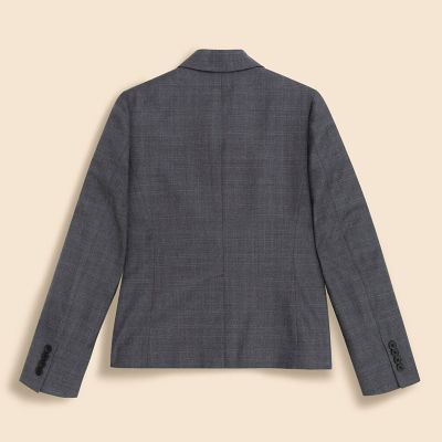 ウール グレンチェック シングル2ボタンジャケット | Brooks Brothers